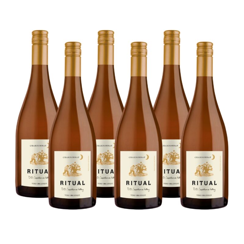 6x Ritual, Orgánico, Chardonnay, 2018