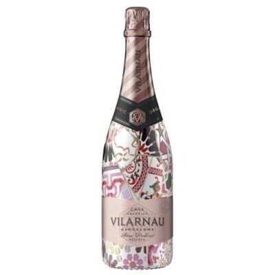 Magnum Vilarnau Brut Rosé Sleeve, Cava Orgánico