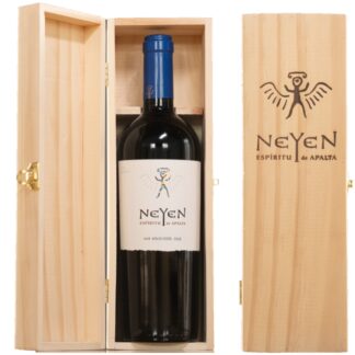 Neyen, Espíritu de Apalta, Orgánico, Blend con Caja de Madera