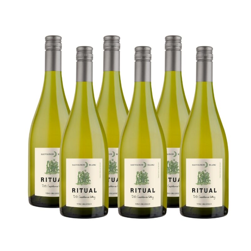 6x Ritual Sauvignon Blanc, Orgánico, 2017